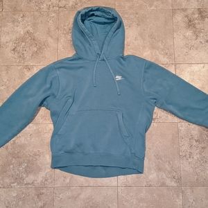 Blue men's Nike hoodie